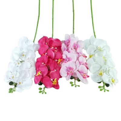 China Eco-friendly Wholesale High Quality Silk Flower Moth Orchid Artificial Butterfly Orchid For Bedroom Home Decoration for sale