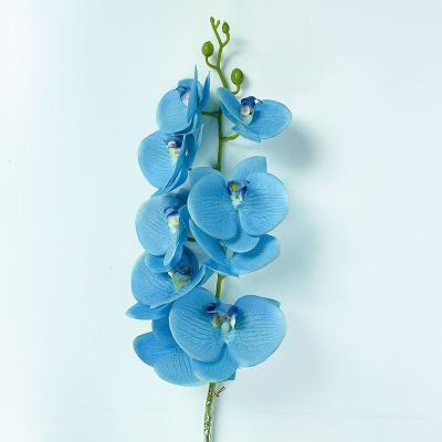 China Real Touch Eco-friendly Good Quality Artificial Phalaenopsis Orchids Silk Phalaenop Flower for sale