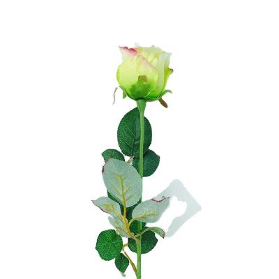 China Eco-friendly Supplier High Quality Artificial Flowers Wedding Decorations Bunch Artificial Rose for sale