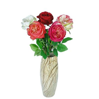 China Eco-friendly Good Quality Decorative Flowers Artificial Flowers New Product Artificial Home Christmas for sale