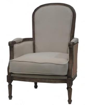 China YF-1822 Wooden fabric European style Leisure chair for sale