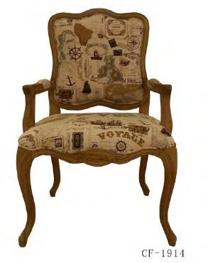 China European /American Style classic modern wooden fabric dining chair,armchair,writing chair for sale