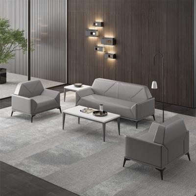 China New Style Sofa Modular Design Contemporary Office Sofa Modern Leather Sofa Set from Foshan Modular Furniture Factory for sale