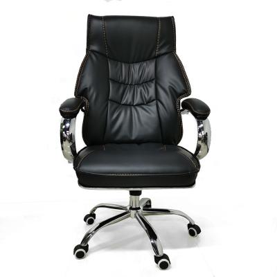 China Executive Office Swivel Chair With Rolling Executive Swivel Chair Task Lumbar Support Arm Judge PU Leather Chair for sale