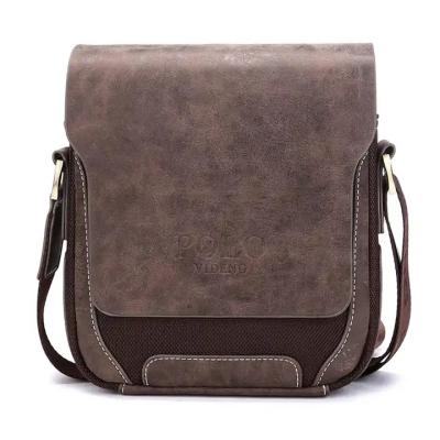 China Bolsa tiracolo de couro vintage Oxford personalizada bolsa mensageiro de ombro para homens à venda