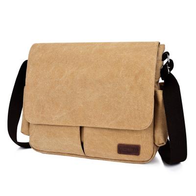 China 16,5 / 17 polegadas bolsa tiracolo masculina tiracolo bolsa tiracolo para laptop de lona para homens à venda