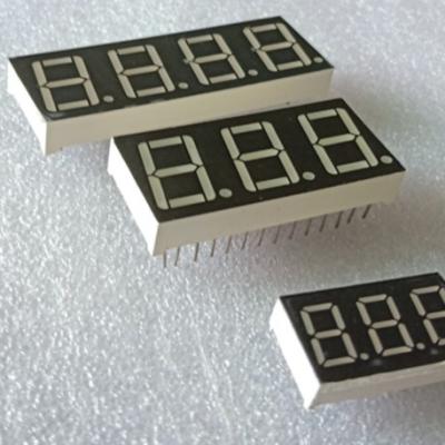 China Led Number Display Mini 7 Segment Led Display 4 Digit Display for sale