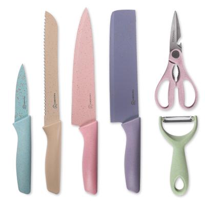 China Kitchen Knife Peeling Knife Viable Household Folding Knife Portable Ceramic Dormitory Fruit Set for sale