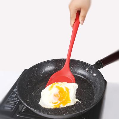 China Viable Non-stick Special Household Non-stick Spatula Household Silicone Spatula Soup Spoon Heat Resistant Cooking Set for sale