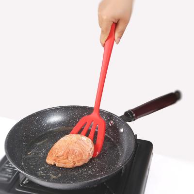 China Viable Nonstick Cookware Silicone Utensils Kitchen Household Special Spatula Soup Spoon Cooking Spatula Set for sale