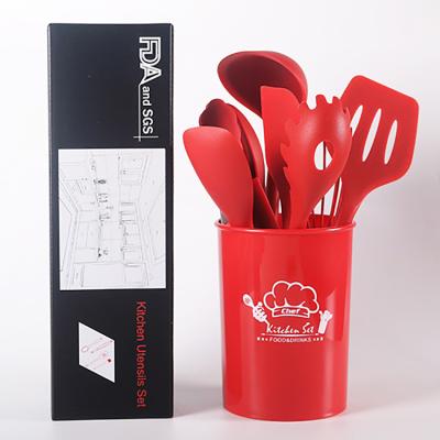 China Sustainable Professional China Cooking Tools Silicone Kitchen Utensils Set for sale