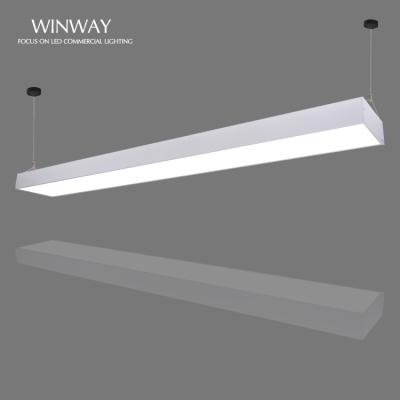 China Contemporary Modern Design 54W Suspended LED Indoor Linear Commercial Lighting Sep NEW for sale