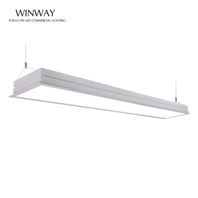 China Modern Cheap Price Aluminum Profile LED Linear Light Supplier Recessed Linkable Linear Light New March for sale