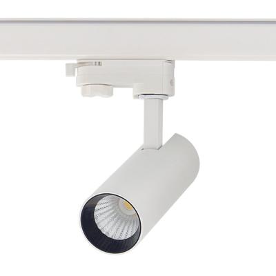 China Modern Lead Focusable COB Track Light Rail 10W 15-60 Degs Led Track Light 2022 New April for sale