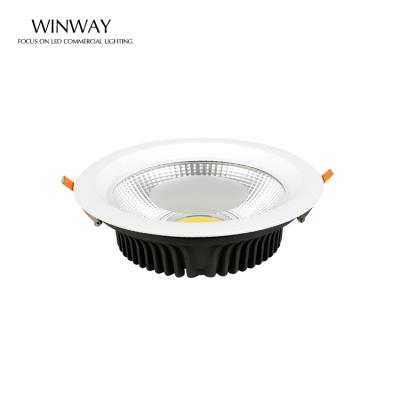 China Rohs 5w 15w 30w modern aluminum hotel commercial led cob downlight for sale