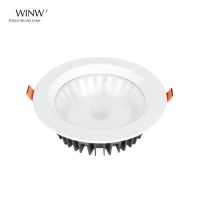 China March Contemporary Cheap Price 15w 20w 30w Dimmable Commercial Round LED Recessed Downlight for sale