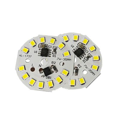 China SMD 2835 Mar Mar 2 Year Warranty 90lm/W 7W High Quality AC DOB Led Module AC220V For Bulb Lighting Fixture With Driverless Led PCB for sale