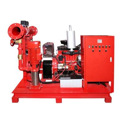 Κίνα Diesel Pump with Multistage Jockey Pump for Fire Fighting Pump Set from Purity προς πώληση