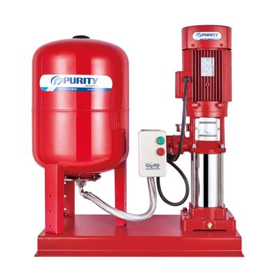 중국 Fire Fighting Set Vertical Jockey Pump With Pressure Tank For Industrial Utilities 판매용