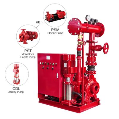 China PEJ Series red Fire Fighting Pump For ISO/CE Certified Flame Extinction application zu verkaufen