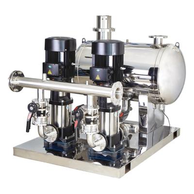 China Multi-Stage Pipeline SS304 Stainless Steel Vertical Water Supply Pump Set for sale