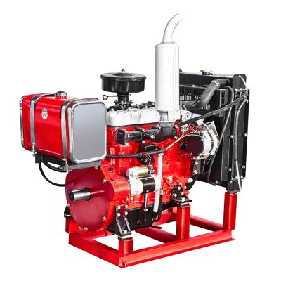 China High Pressure Diesel Water Pump 4 Cylinder For Commercial Buildings Fire Fighting for sale