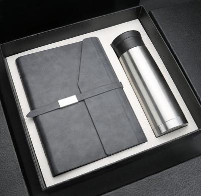 China Business Gift Business Notebook with Flask Gift Set for sale