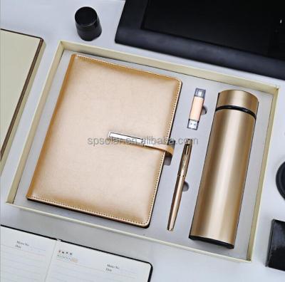 China 2018 Luxury Business Gift Stationery Office Promotion Notebook Pen Gift Set for sale