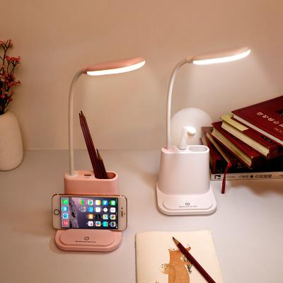 China Automotive Customer Unique Products in Desk Latest Led Lamp Fill Lamp with Pen Holder for Promo Corporate Business School Premium Gifts for sale