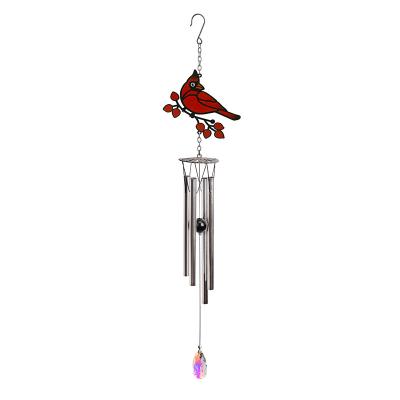 China / Factory direct sales custom metal printing butterfly/Hamsa/Owl Wind Chime Memorial Wind cardinal rings outdoor for sale