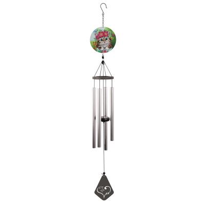 China / Factory direct color printed WI chimes pendants are used for decoration of garden or yard memorial wind rings outdoor for sale