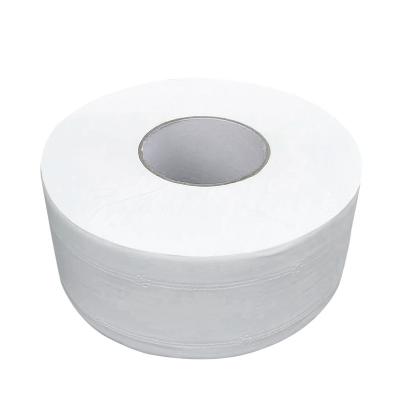 China Disposable Toilet Paper Wholesale Price Large Roll Core 2 or 3 Layer Bathroom Toilet Paper Roll Toilet Paper for sale