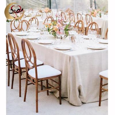 China Banquet furniture X back colorful bulk bamboo used chiavari chair for sale à venda