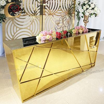 China Sidixuan factory new sale bar furniture modern stainless steel event bar counter for sale