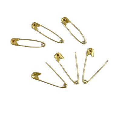 China Not easy to rust factory direct 3.8cm tall Brain Clothing Gold Metal Pin solid for sale