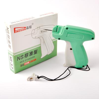 China Flexible High Quality Plastic Standard Plastic Tag Gun Ns3.7 Clothing Accessories Tool Apparel Price Tag Sewing Marking Gun for sale