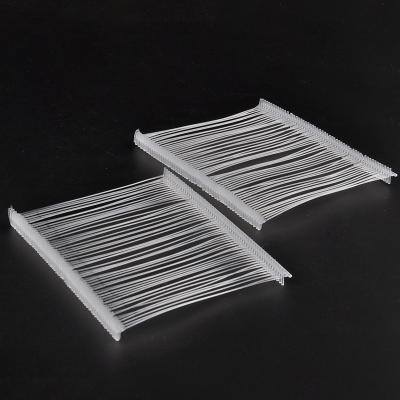 China Factory Direct Plastic Clothing Tag Hang Tag Safety Pin For Clear 75mm Flexible And Affordable And White Locking Tag Pins 5000pcs/box for sale