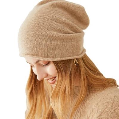 China COMMON Pile Back Support Hat Women's Warm Cashmere Hat In Autumn And Winter for sale