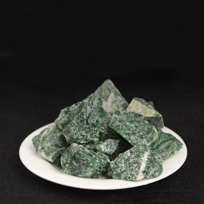 China China Natural Raw Crystals Wholesale Green Crystal Stone Bulk Healing Rock Stones for sale