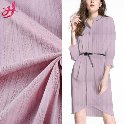 China Antistatic Breathable Jacquard Plain Dyed English Cotton Fabric Gauze Cotton Industry Advantages for sale