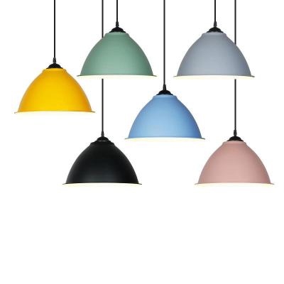 China Creative Children's Park Macaroon Chandelier Modern European Simple Semicircle First Front Lamp Education Center Lamps for sale