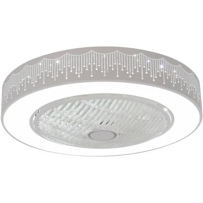 China Modern High Quality Modern LED Fan Frequency Conversion Roomfan Dining Lamp for sale