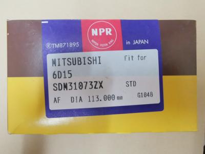 China Mitsubishi-Dieselmotor6d15 NPR Zuigerveren ME032403 ME072306 Te koop