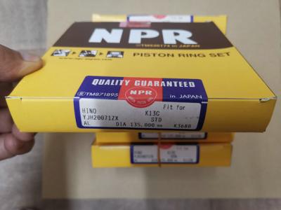 China Premium HINO K13C NPR Piston Rings For Diesel Engines 13011-3090A 13011-2841A for sale