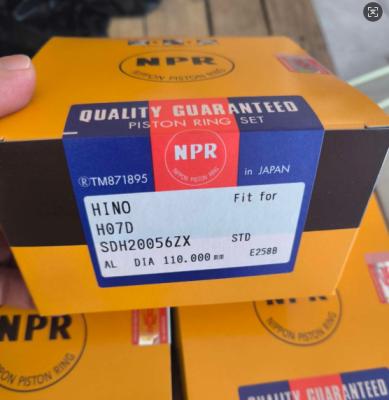 China Hino H07D Piston Ring 13011-2650A 13011-2651A 13019-1300A  NPR SDH20056ZX  6BD1 4BD1 YDI10070ZX 5-12181-024-1 5-12121-005-0(cyl)  5-12181-003-0 for sale