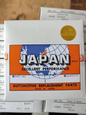 China Excavator Pc200-6 6d95 Engine Piston Rings 6209-31-2400 Japan Rik 18562 for sale