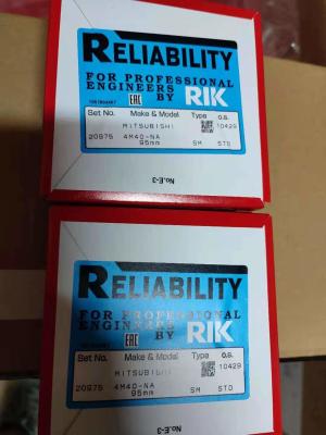 China 4m40 RIK Piston Rings Me202342 Me202380 For Excavator Japan Rik 20975 20661 for sale