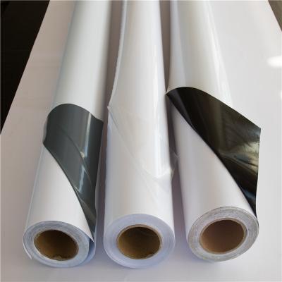 China China Suppliers White Vinyl Wrap Sticker Indoor Outdoor Advertising / For Body Or Flooring for sale