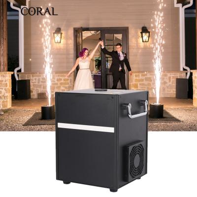 China Theme park wedding firework effect machine special cold spark fountain machine use for indoor and outdoor event for sale