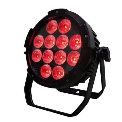 China Professinal Theme Park 12X18W RGBWA UV6 in 1 Battery Operated Led Stage Light for sale